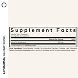Codeage Glutatión Liposomal: cápsulas fáciles de tragar para uso diario