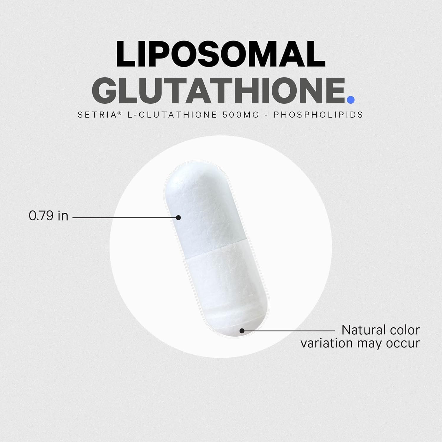 Codeage Glutatión Liposomal: frasco de cápsulas en primer plano