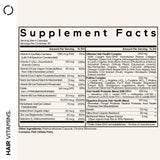 Codeage cápsulas visibles, consumo sencillo para nutrición capilar.