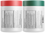 Codeage InstantFood Fast Fruits, frasco, cápsulas con mezcla de frutas para nutrientes naturales.