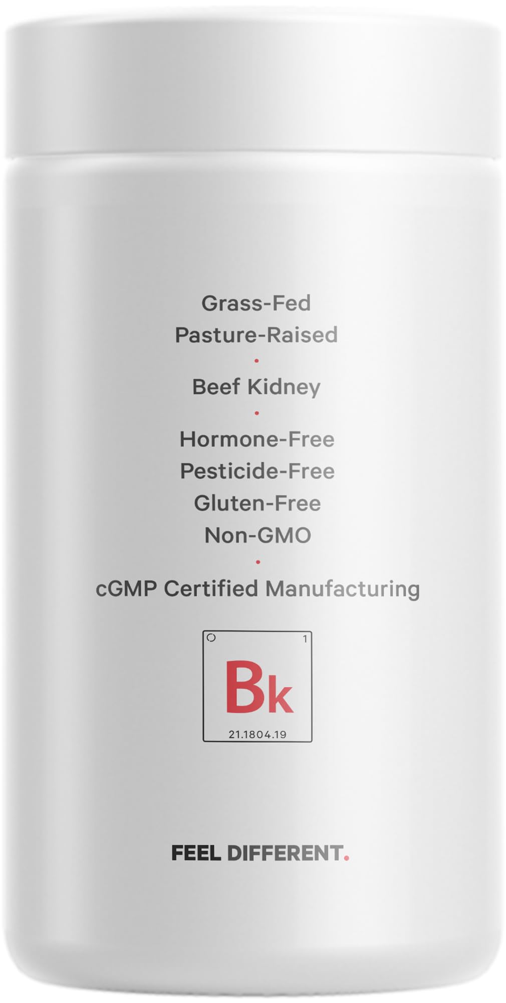 Codeage libre de OGM, sin hormonas en riñón de res.