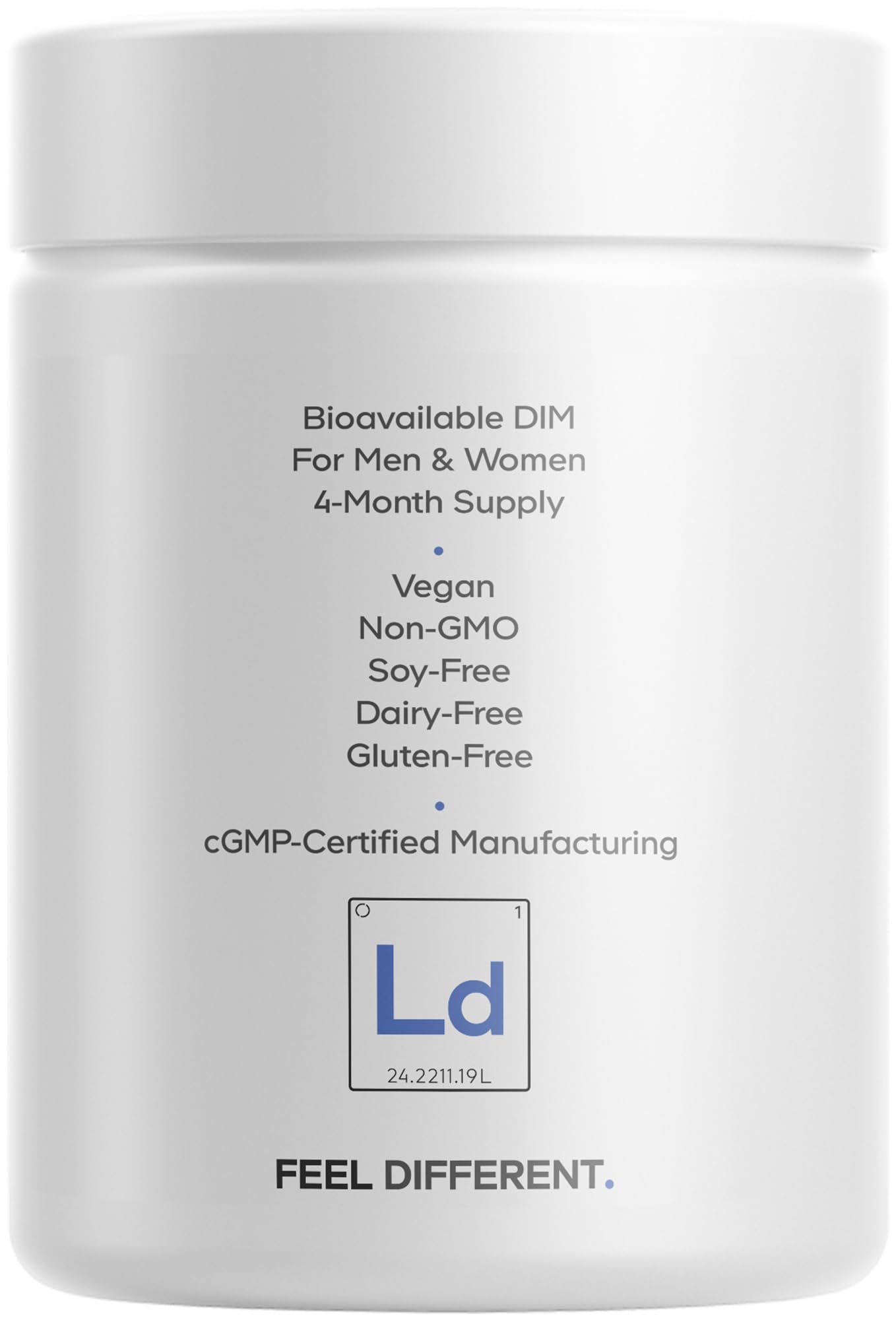 Codeage Liposomal DIM: hecho en EE.UU. con ingredientes globales.