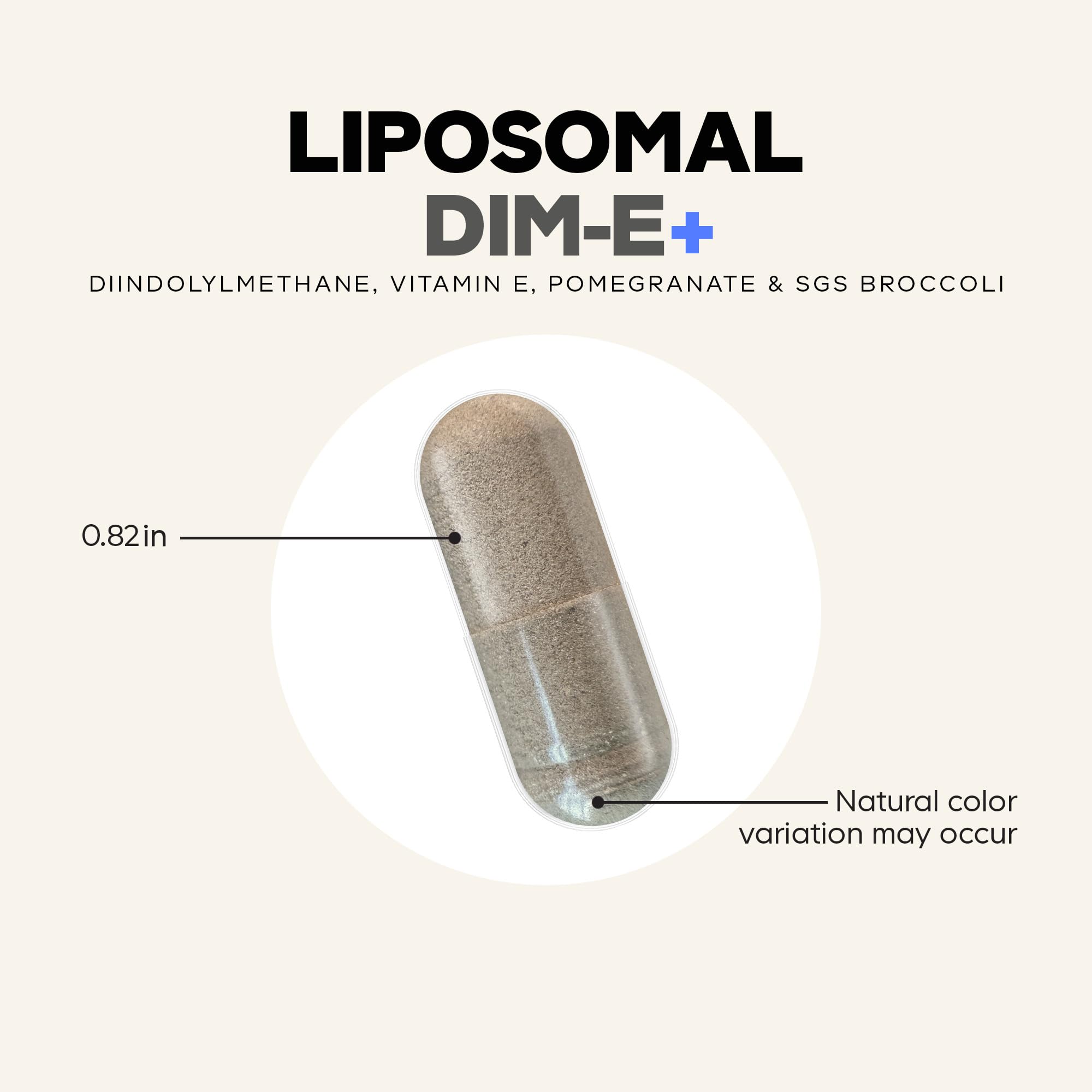 Codeage Liposomal DIM: sin gluten para necesidades alimentarias.