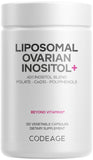 Codeage Liposomal Ovarian Inositol+ en bote de cápsulas para uso diario suave