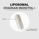 Codeage Liposomal Ovarian Inositol+ frasco con granada y arándano