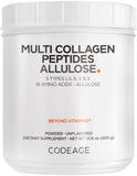 Codeage Multi Colageno Allulosa: bote listo para mezclar en bebidas