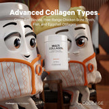 Codeage Multi Collagen: ingredientes con ashwagandha y amla para un aporte natural.