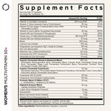 Codeage multivitamínico 50+ cápsulas, ingesta diaria cómoda para mujeres.