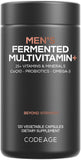 Codeage multivitamínico diario para hombres en botella, impulso diario de energía.