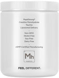Codeage Muscle Formula+ Platinum frasco de 8.78 onzas para consumo diario.