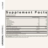 Codeage sobres Vitamina C liposomada 1000 mg, práctico para llevar.