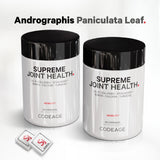 Codeage Supreme Joint Health curcuma-boswellia-bromelina: mezcla herbal para apoyo cotidiano.