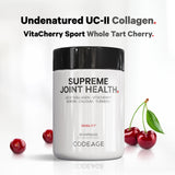 Codeage Supreme Joint Health ucII-y-colageno: contiene UC-II y colágeno tipo II.