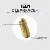 Codeage Teen Clearface mezcla botánica para piel sana