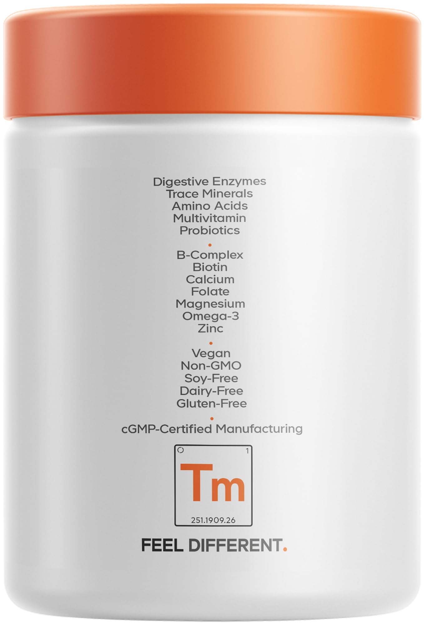 Codeage multivitamínico para adolescentes, verificación de terceros, confianza y pureza.