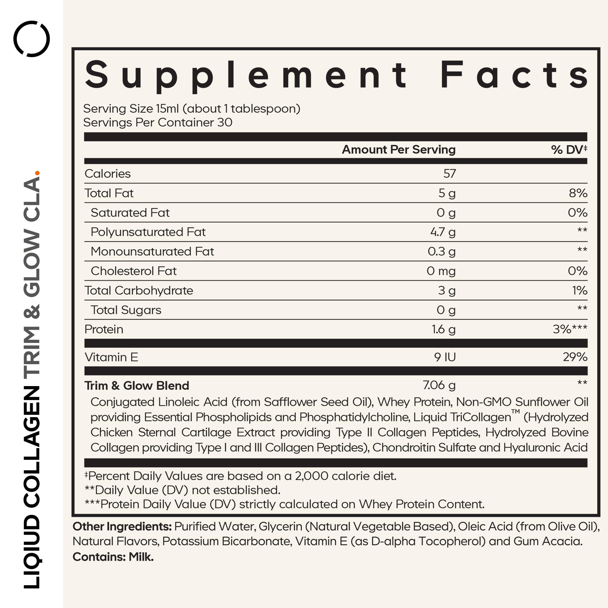 Codeage Trim Glow CLA liposomal, facil de usar en la rutina diaria
