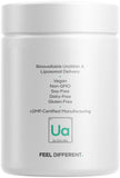 Codeage Urolitina A uso diario respaldado por ingredientes naturales.