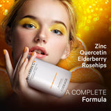 Codeage Vitamina C liposomal 1500 mg con zinc, lista de ingredientes completa