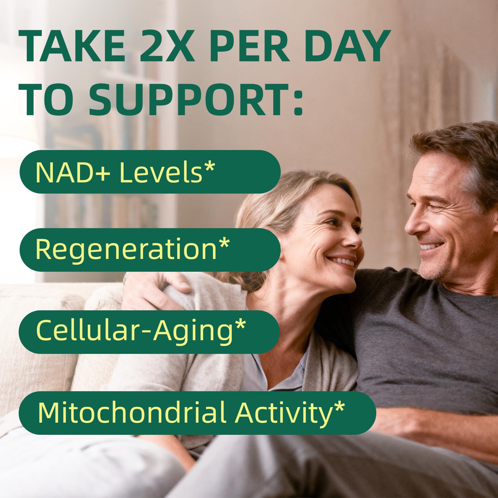 CodinAgrin NAD+ Resveratrol 900mg, botella interior con cápsulas fáciles de tragar.