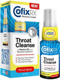COFIXRX limpia garganta empaque compacto y práctico.