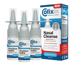 CofixRx Nasal Spray, frasco dosificador para limpieza diaria.