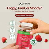 CogniTune gomitas L-Methylfolate fresa, dosis diaria recomendada conveniente