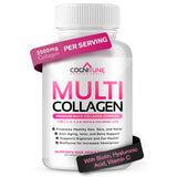 CogniTune Multi Colágeno envase en primer plano para piel, cabello y articulaciones.