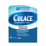 Colace Regular Strength: cápsulas de 100 mg para alivio suave del estreñimiento