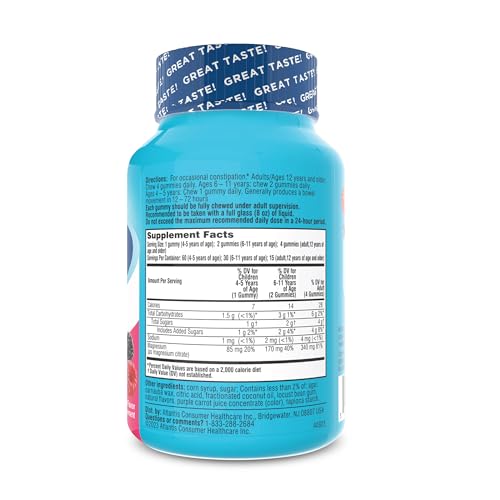 Colace gomitas-textura suave: consistencia masticable para uso diario.