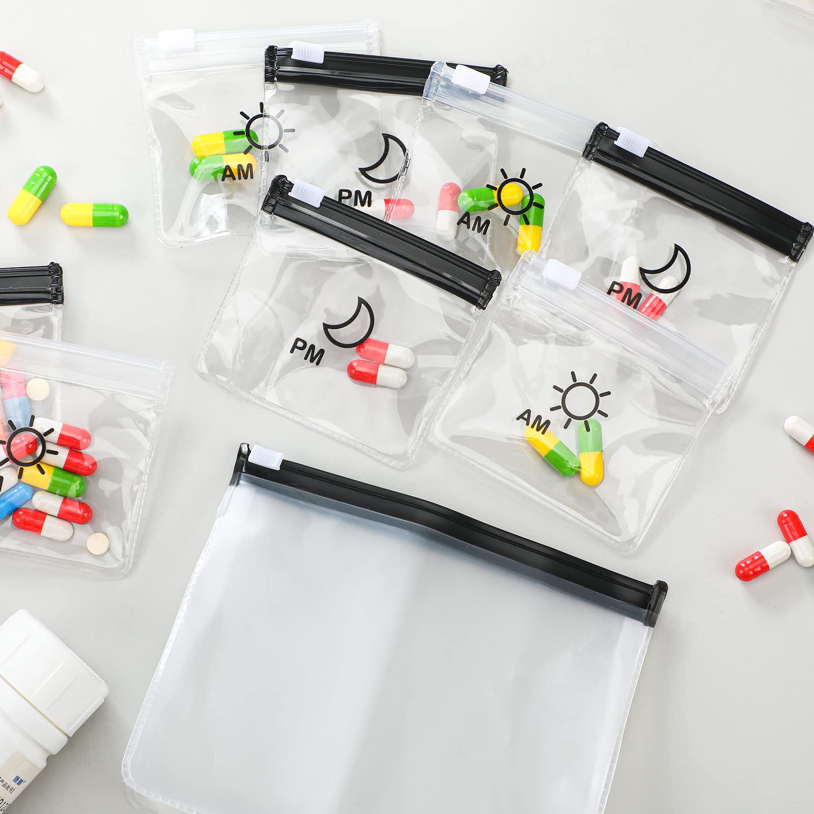 Colarr bolsa pequeña para pastillas tamaño 2,76 x 3 pulgadas