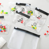 Colarr bolsa pequeña para pastillas tamaño 2,76 x 3 pulgadas