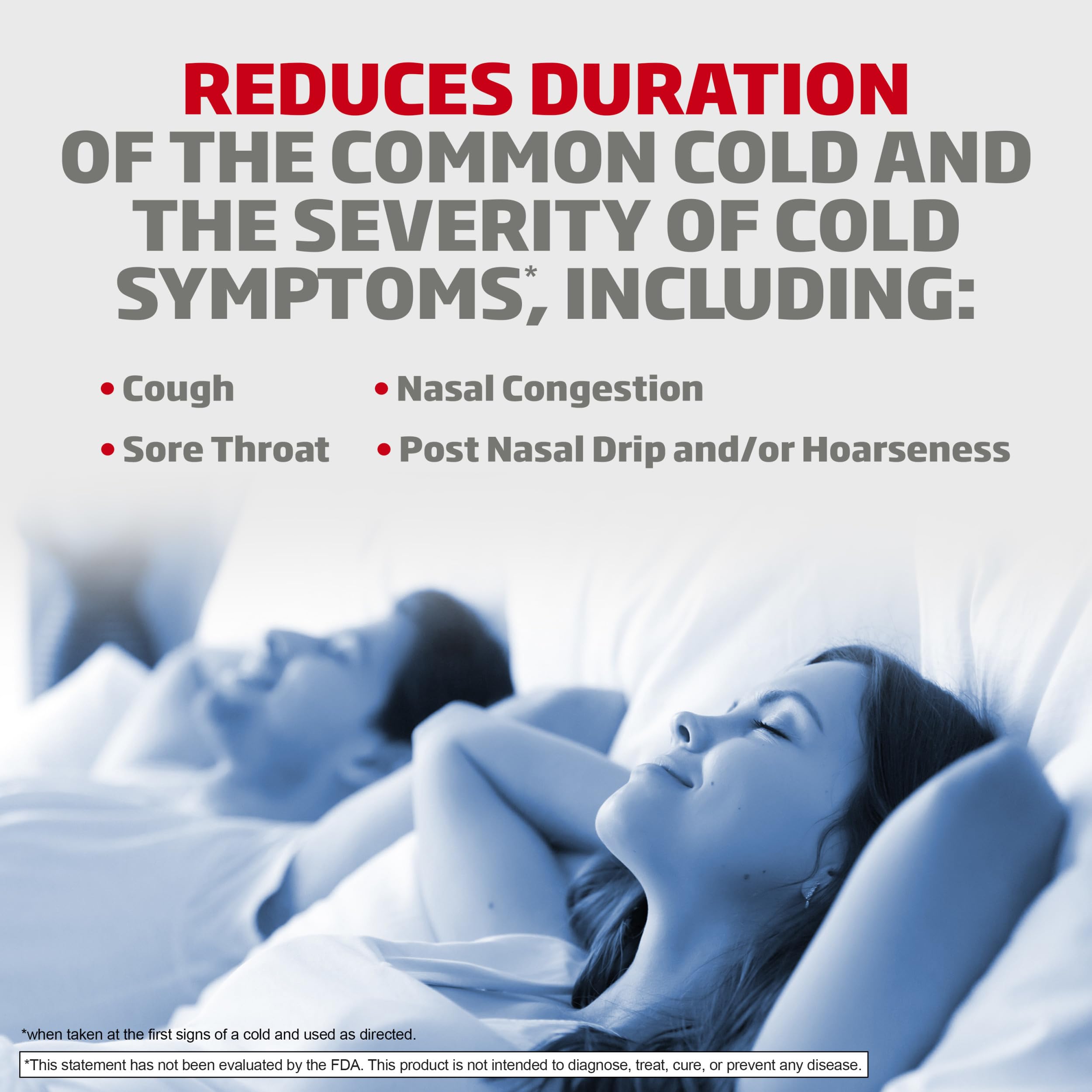 Cold-Eeze Plus Defense apto para veganos y kosher sin colorantes.