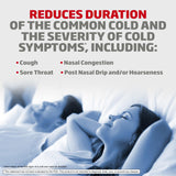 Cold-Eeze Plus Defense apto para veganos y kosher sin colorantes.