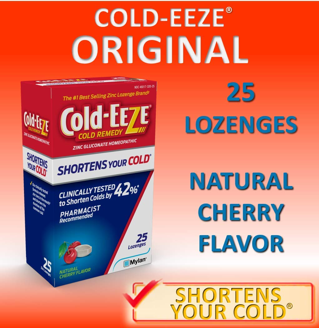 Cold-Eeze Sin Gluten Soja Lácteos: apto para dietas libres de alérgenos