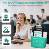 COLDSOOT diseño compacto y portable: fácil de transportar durante la recuperación.