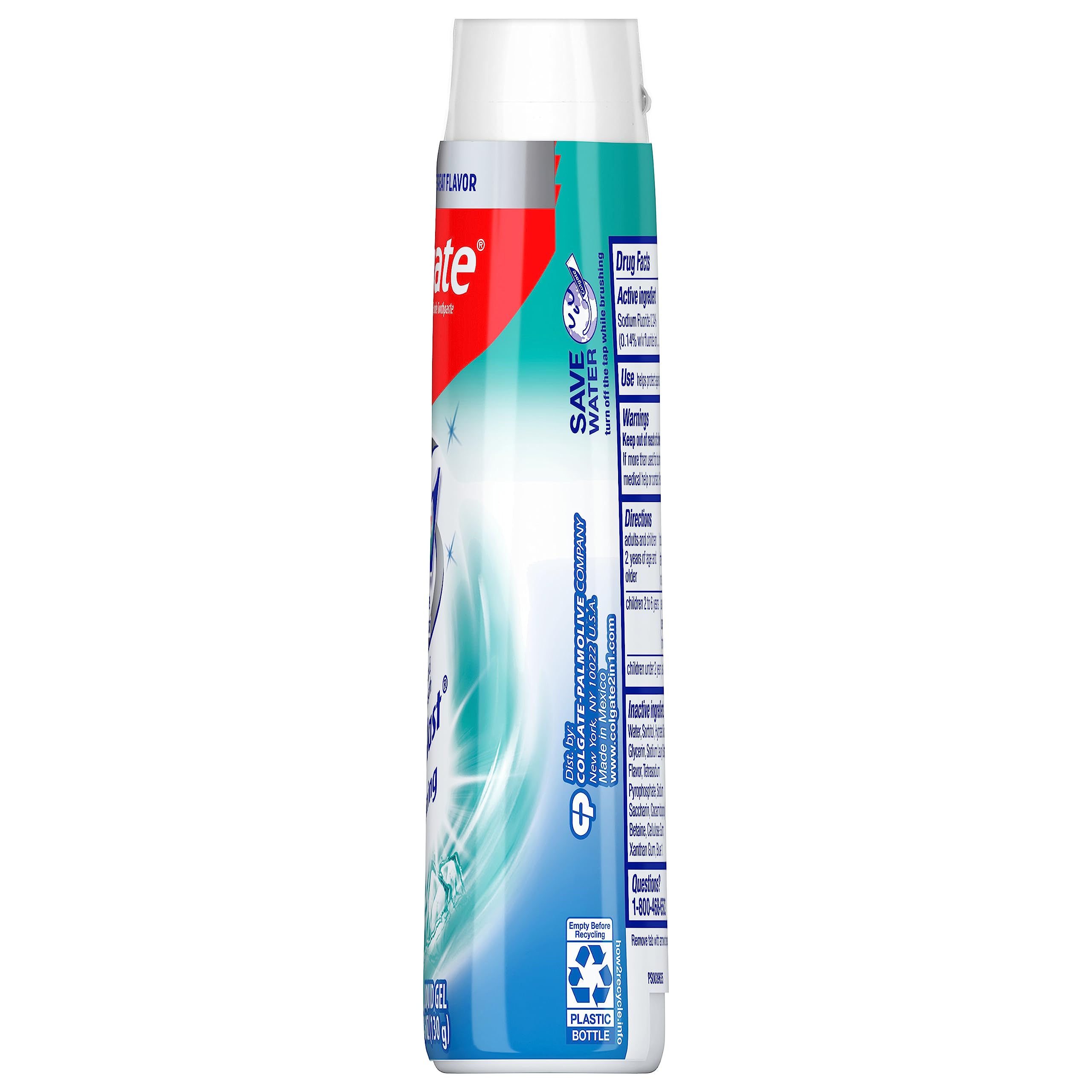 Colgate 2en1 Icy Blast ayuda a una sonrisa más brillante.