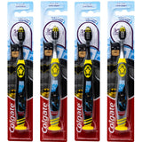 Colgate Batman con ventosa para guardar el cepillo de forma estable.