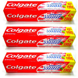 Colgate 3 pack en tubo para blanquear dientes y prevenir manchas futuras