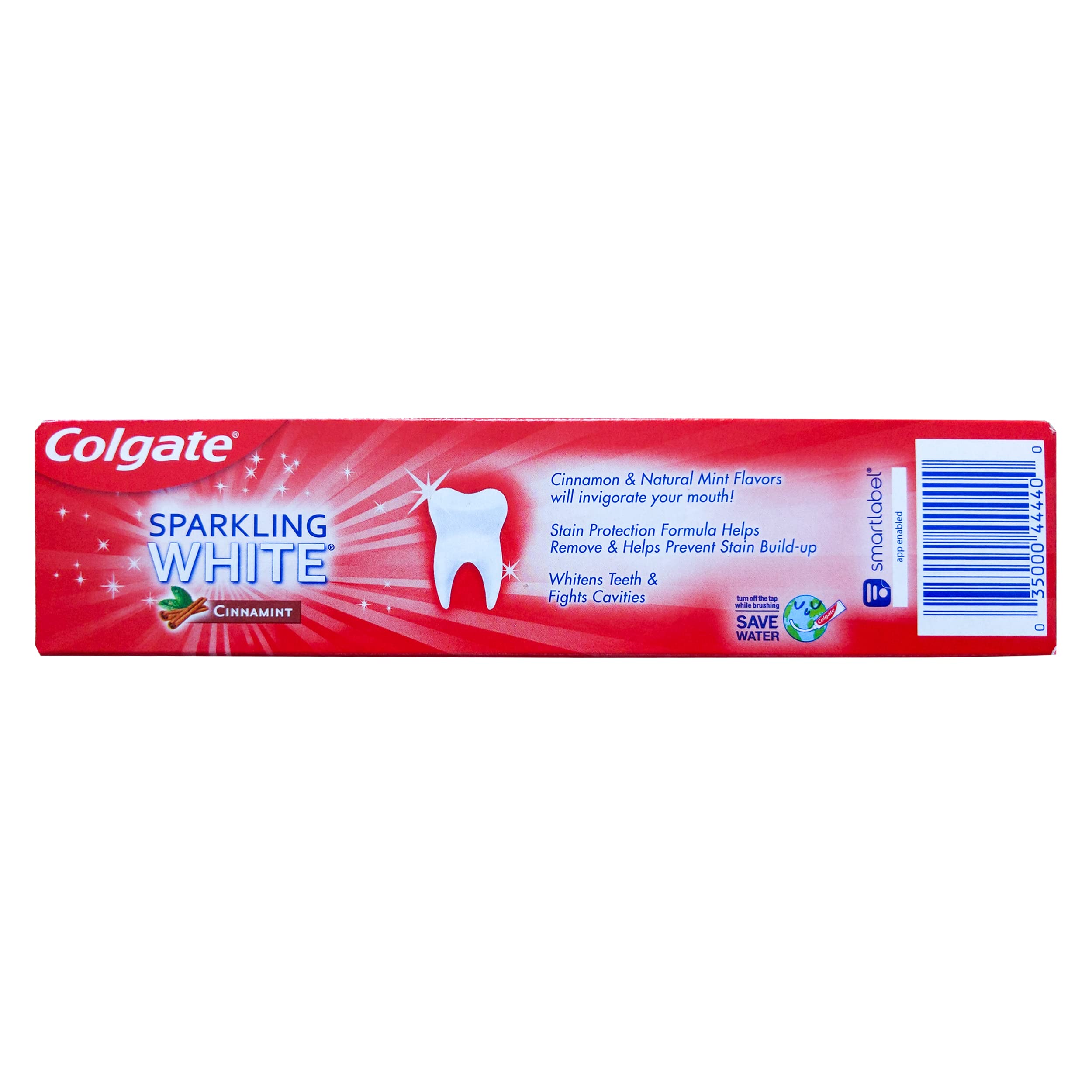 Colgate Cinnamint aliento-fresco: sabor natural y frescura duradera.