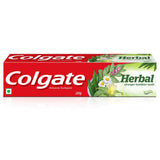 Colgate Herbal Pasta Dental en tubo, empaque práctico para el uso diario.