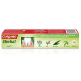 Colgate Herbal Pasta Dental para uso diario, higiene bucal constante.
