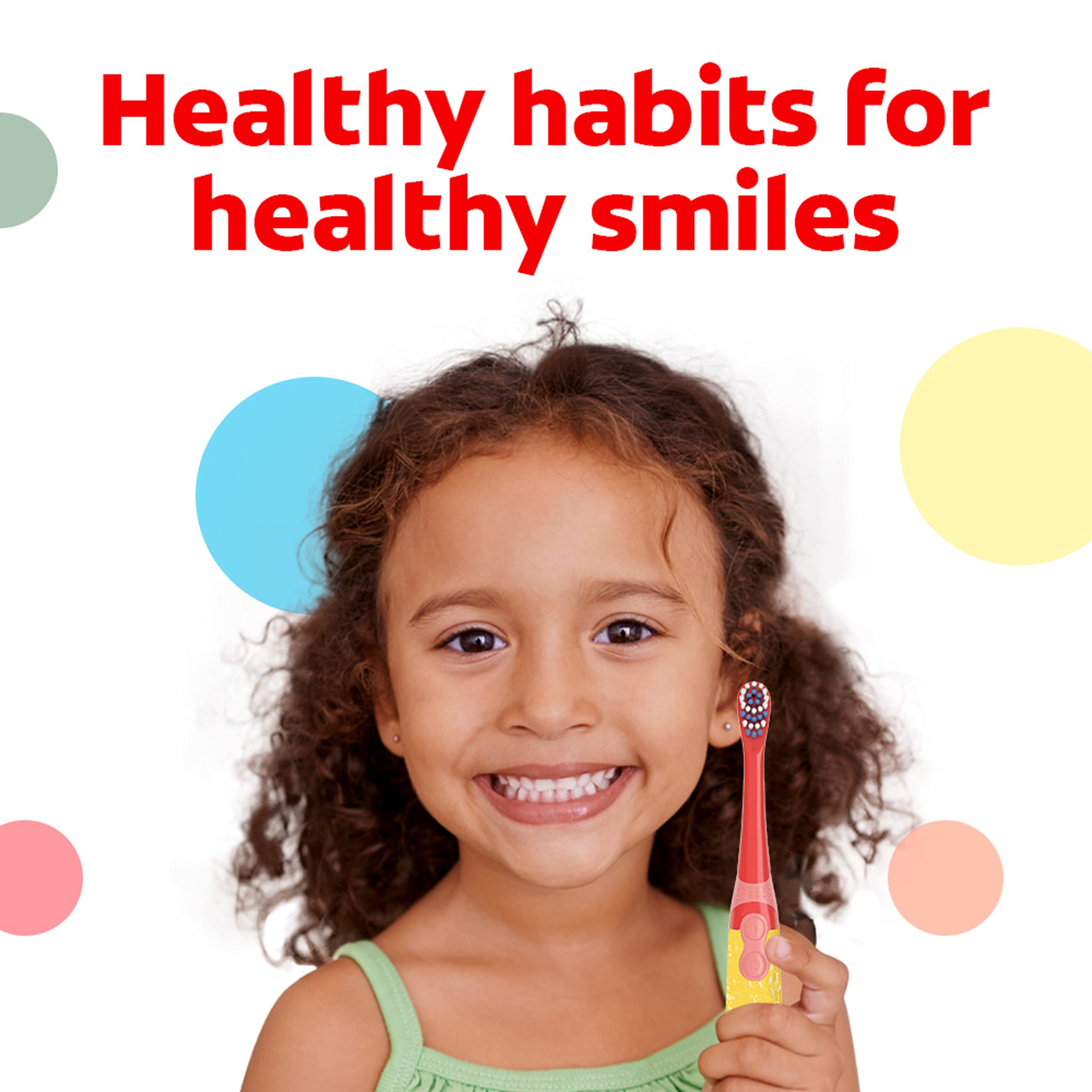 Colgate Kids interruptor de encendido apagado para uso sencillo