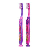Colgate Kids Trolls: limpieza de lengua suave para mayor frescura.