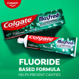 Colgate MaxFresh sabor menta limpia introduce una experiencia de cepillado.