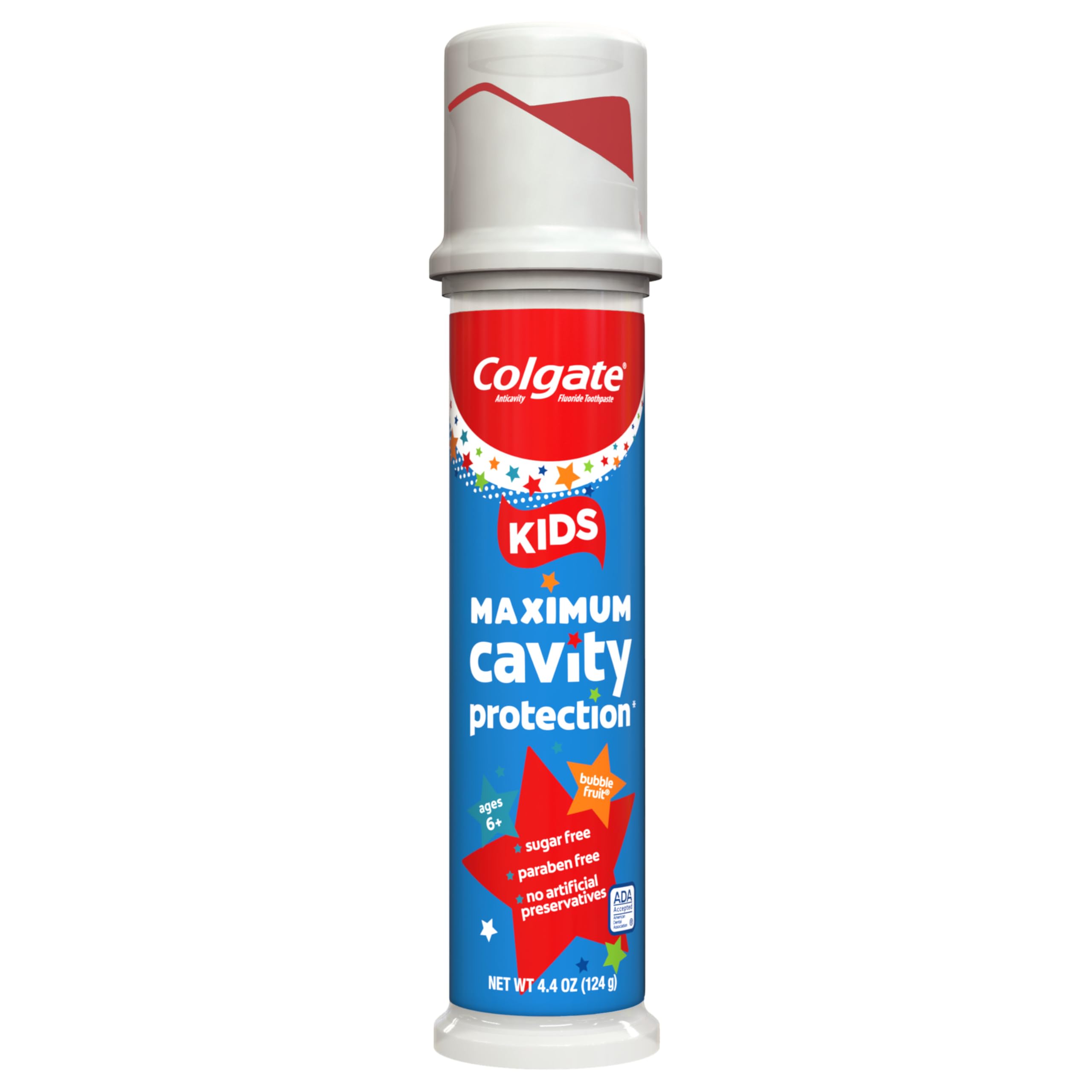 Colgate Kids cuidado diario que deja aliento fresco para niños.