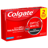 Colgate Optic White Charcoal: ayuda a reducir manchas con cepillado regular