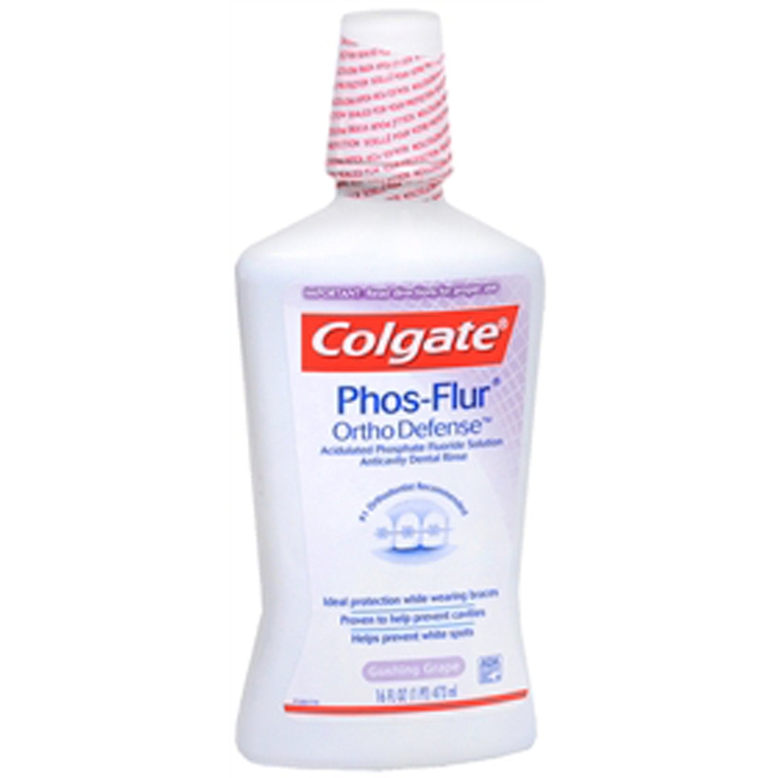 Colgate Phos-Flur enjuague bucal uva, ideal para el cuidado diario