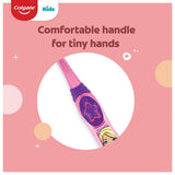 Colgate Sirena agarre ergonómico para un cepillado cómodo.