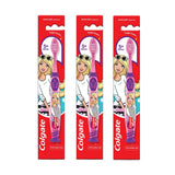 Colgate Sirena cepillo infantil con ventosa para almacenamiento vertical, práctico y divertido.