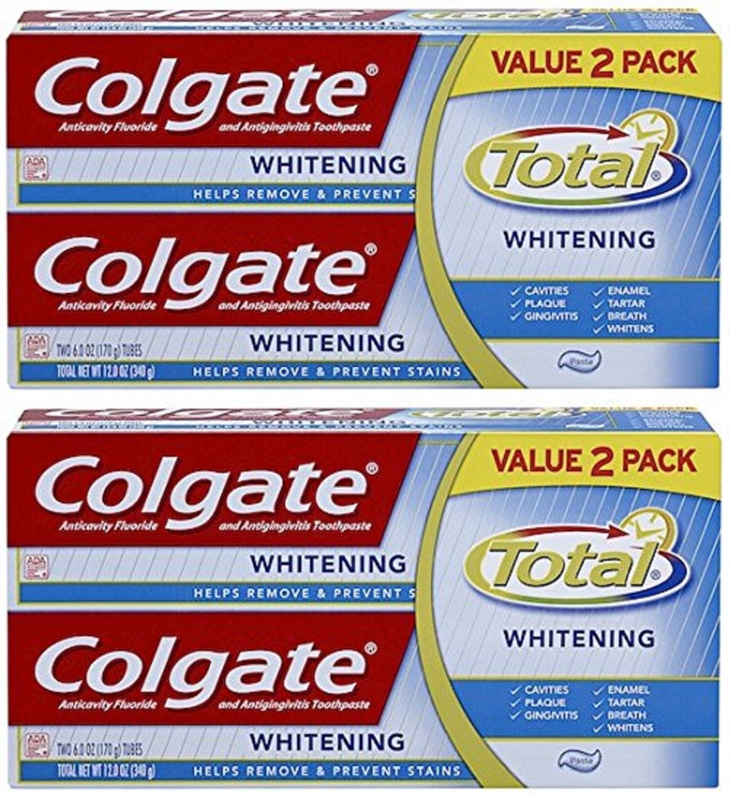 Colgate Total Blanqueadora, tubo 1 para blanqueamiento suave diario